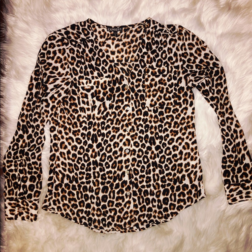 EXPRESS- Cheetah Top
